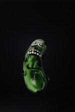 Pickle Rick Glass Art Pipe in Pakistan
