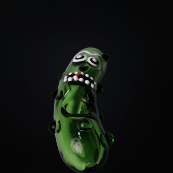 Pickle Rick Glass Art Pipe in Pakistan